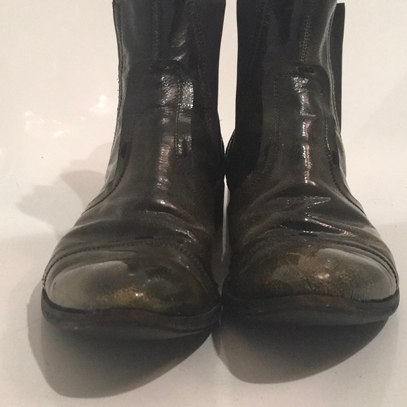 Just Cavalli mens 9 grey patent leather - Picture 6 of 6